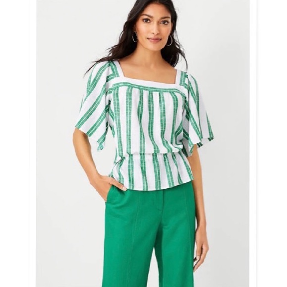 Mini Striped Toujours Sweater Navy White | La Ligne NYC